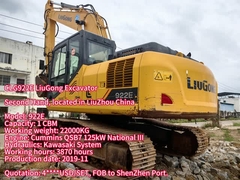 لیو گونگ CLG922E Excavator Crawler دست دوم